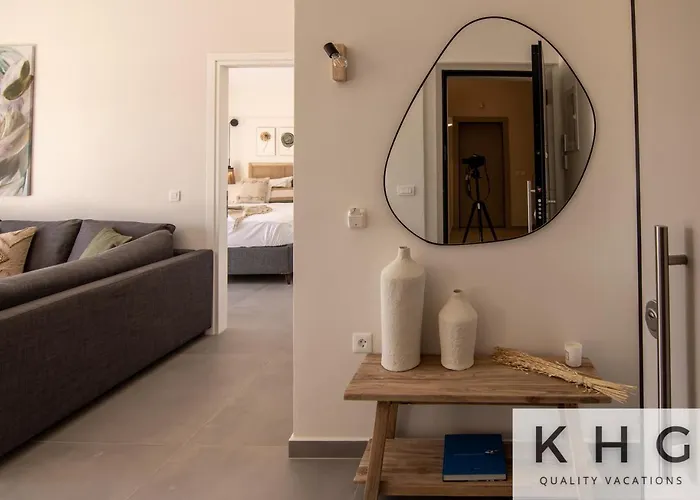 Апартаменты Platea Complex! Myrtos 1 Bed Apartment, Fteri Open Plan Studio!