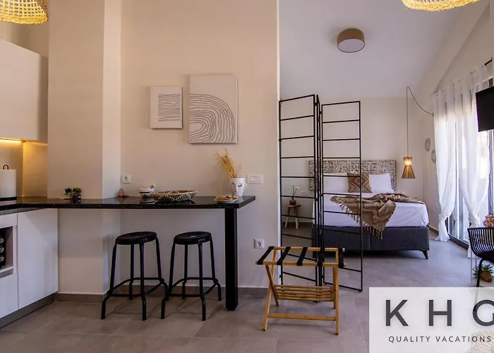Apartament Platea Complex! Myrtos 1 Bed Apartment, Fteri Open Plan Studio! *