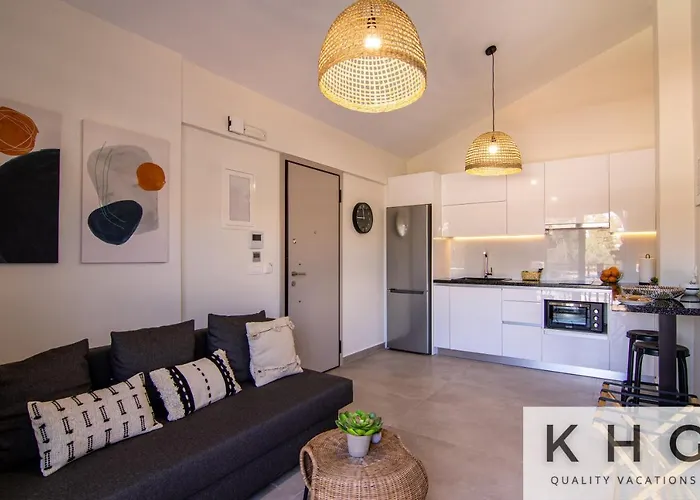 Platea Complex! Myrtos 1 Bed Apartment, Fteri Open Plan Studio! Apartament *