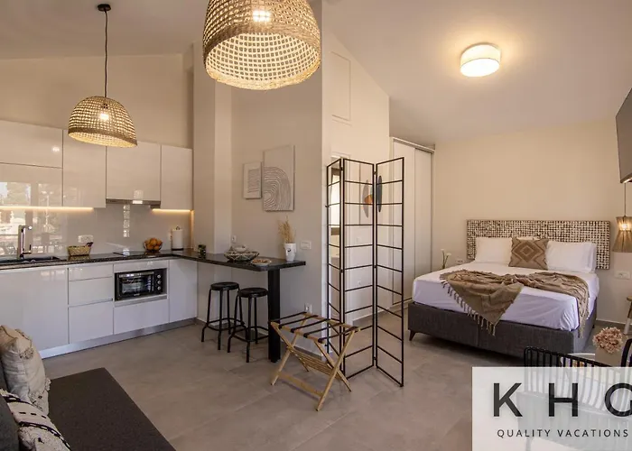 Platea Complex! Myrtos 1 Bed Apartment, Fteri Open Plan Studio!